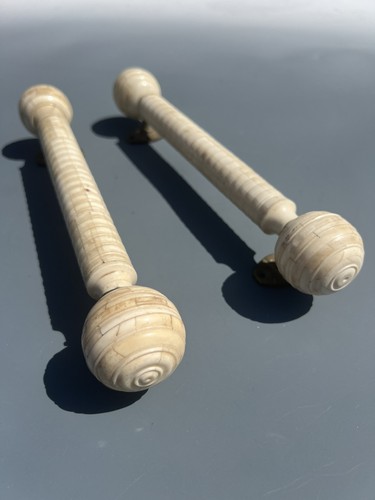 Large pair bakelite antique - pair,
