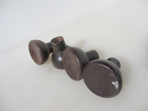 Vintage bakelite door knob - vintage,