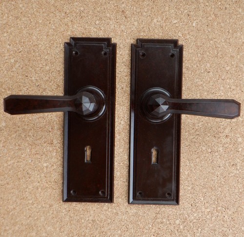 Vintage bakelite door - bakelite, handles