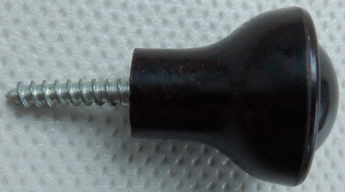 Vintage bakelite door knob - door,