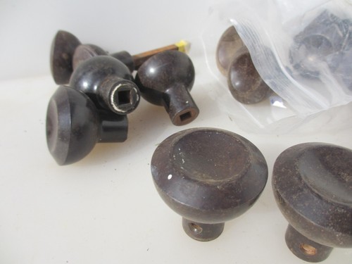 Vintage bakelite door knob - vintage,