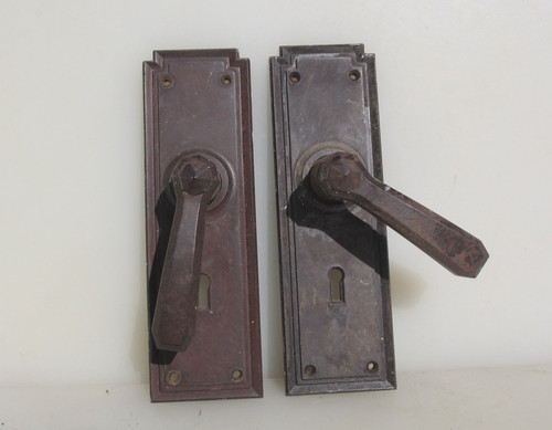 Vintage bakelite door lever - vintage,
