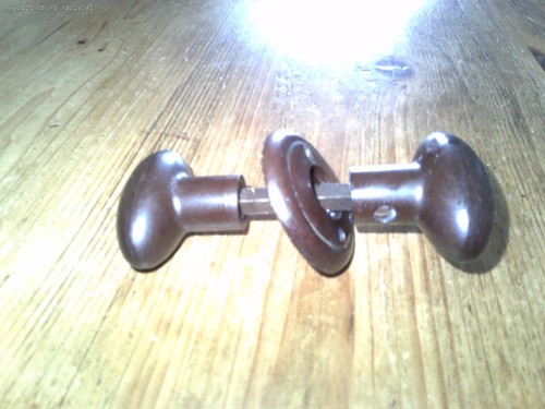 Pair bakelite door - 1,