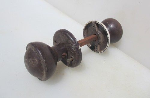 Vintage bakelite door knobs - vintage,