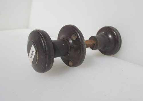 Vintage bakelite door knobs - vintage,