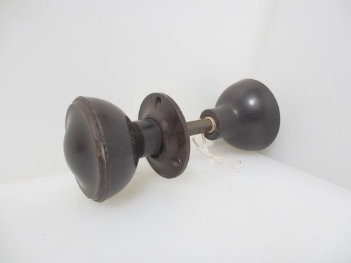 Vintage bakelite door knobs - door,