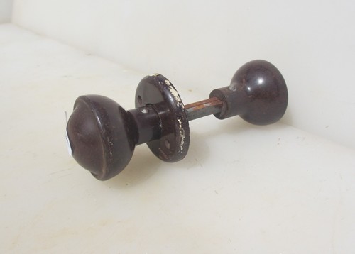 Vintage bakelite door knobs - vintage,