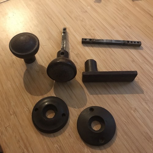 Vintage bakelite door - door, knob