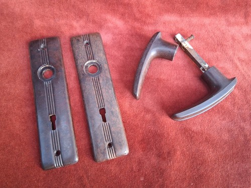 Vintage bakelite art deco - bakelite, door