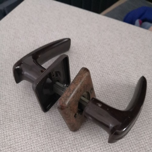 Vintage bakelite door - vintage, handles.