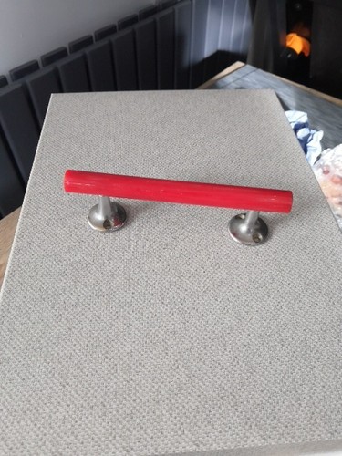 Red phenolic bakelite door - red,