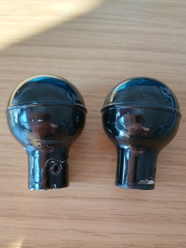 Vintage bakelite door knob - vintage,