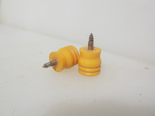 Vintage bakelite handles - bakelite,