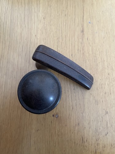 Bakelite door knob and - knob,